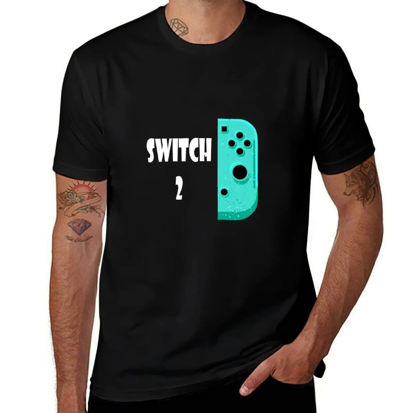 Switch 2 T-Shirt Casual Loose Fit Summer Tee Shirt T-Shirt