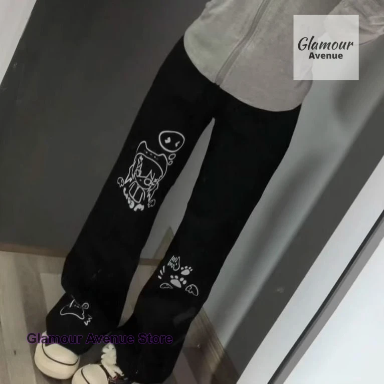 

Japanese curtilage is sprouting casual pants. Women's new short loose wide-leg casual joker slim pants in spring and autumn.