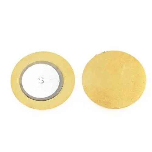 50PCS 15mm Piezo Elements Sounder Sensor Trigger Drum Disc