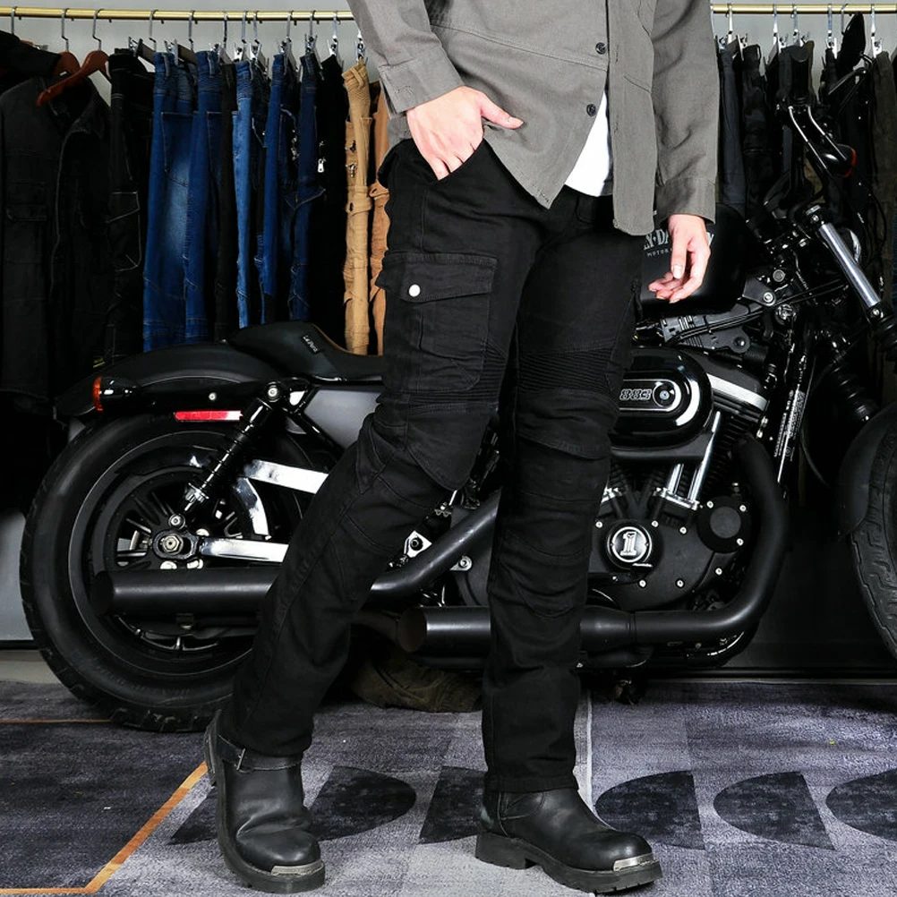 Waterproof Biker Jeans Motorcycle Riding Pants for Men Women