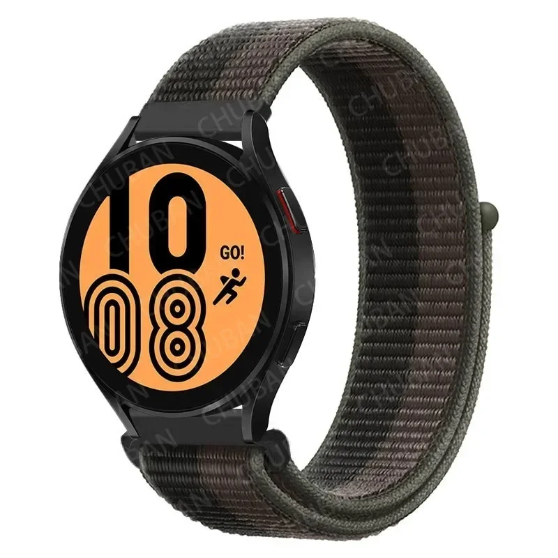 Nylonschlaufe für Samsung Galaxy Watch 7 6 5 Pro/4/classic Frontier/Active 2 Sportarmband Huawei Watch GT 5-4-3-2 22 mm 20 mm Armband