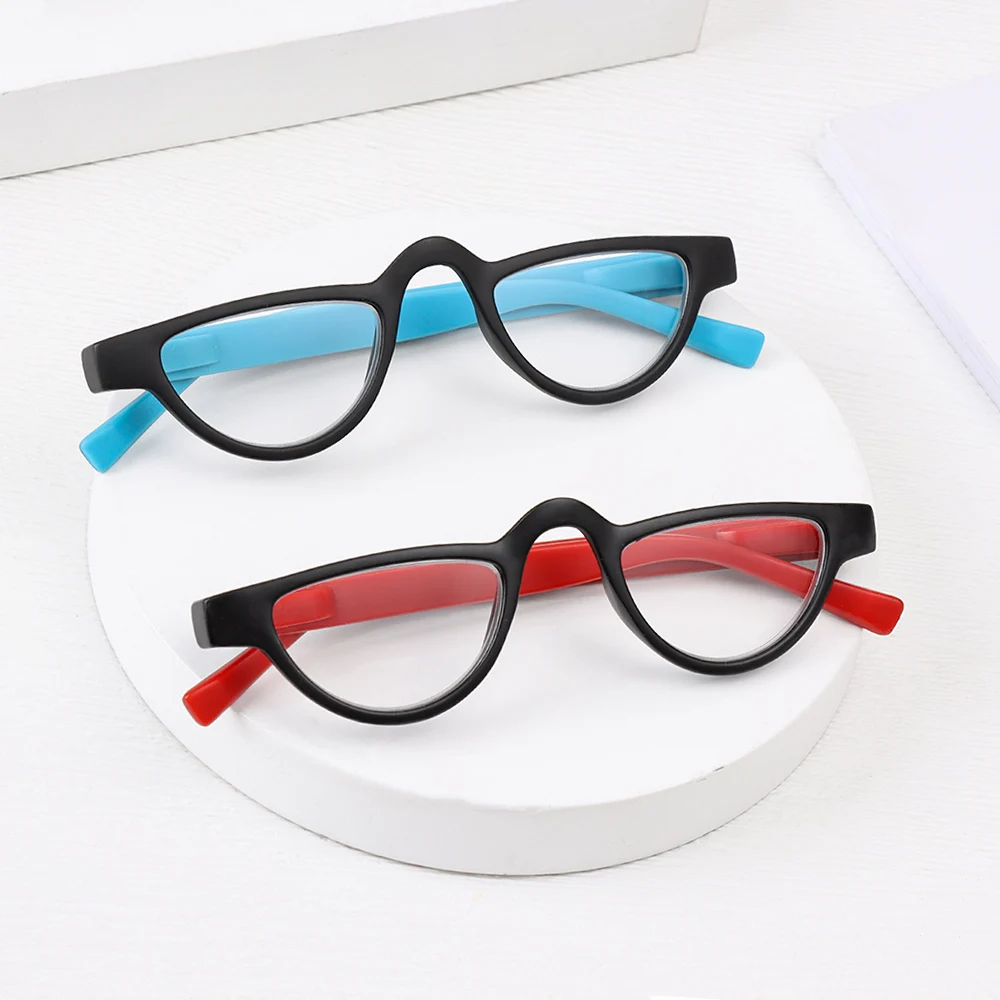New Cat Eye Reading Glasses for Women Men Lightweight Clear Lens Presbyopic Eyeglasses Fashion Leopard Readers Eyewear +0~+3.5 image 3