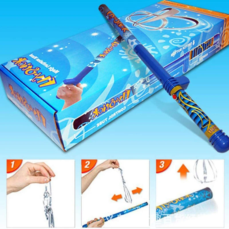 Amazing Fun Fly Stick Magic Electric Static Wand Magic Levitation Wand Toys Magic Trick Props Magician Accessories