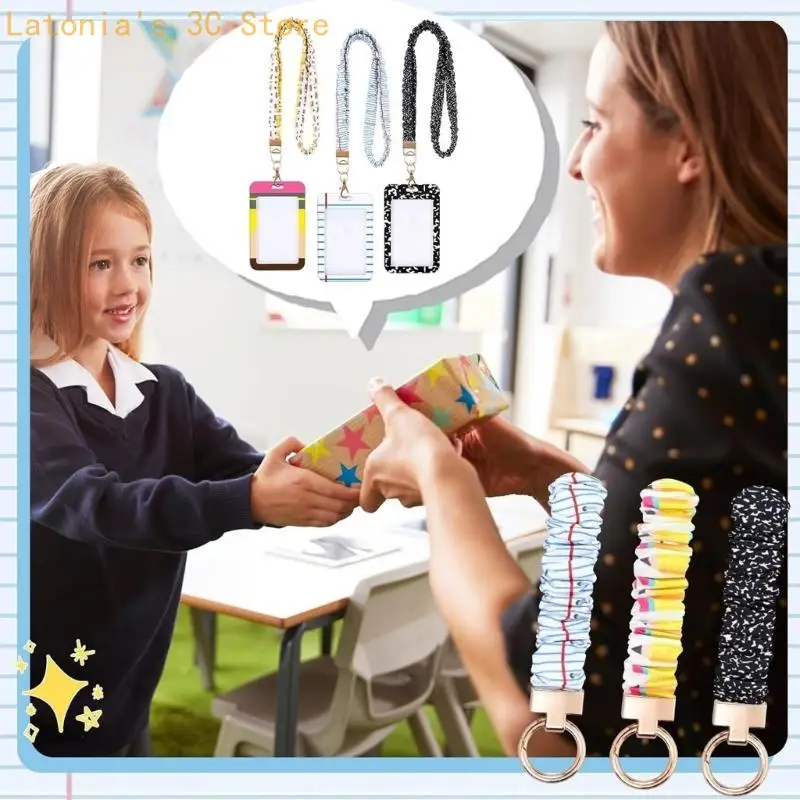 Lanyard Badge Holders with Tool-Free Card Access and Connectors X3UB