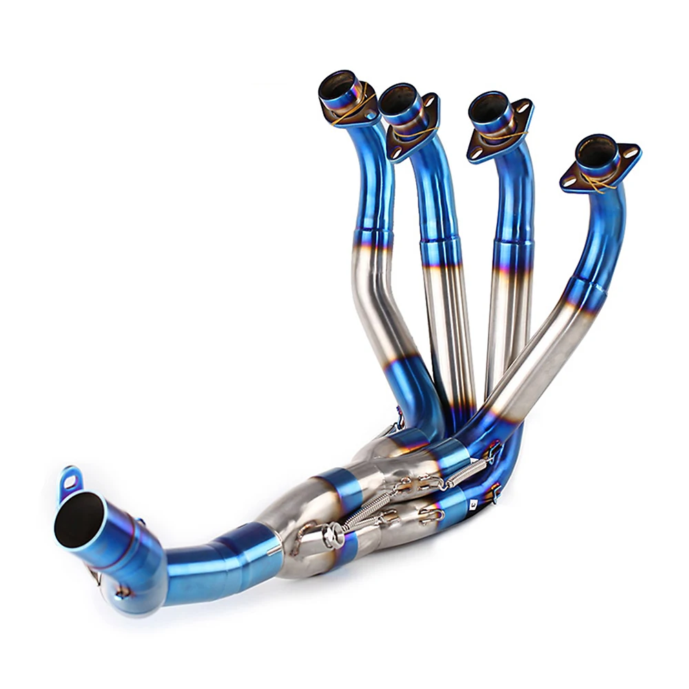 

STLF Stainless Steel Exhaust Pipe Motorcycle Exhaust System Front Link Pipe Connect 51mm Muffler for Z900 2017-2023