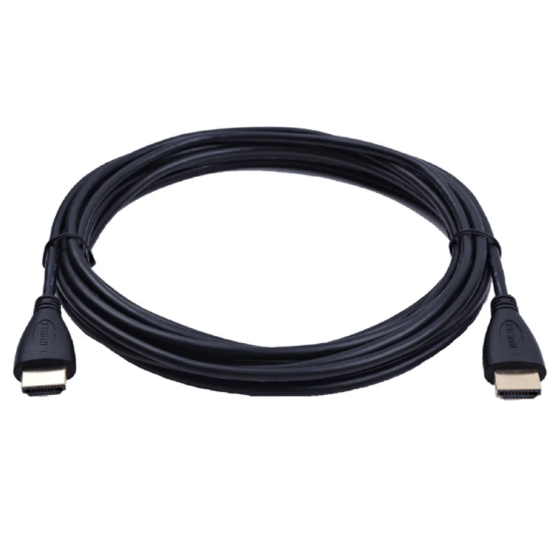 Kabel HDMI o wysokiej rozdzielczości 0.5m 1m 1.5m 2m 3m HDMI męski na męski kabel pozłacany 1.4 4K 1080P 3D kable kabel wideo