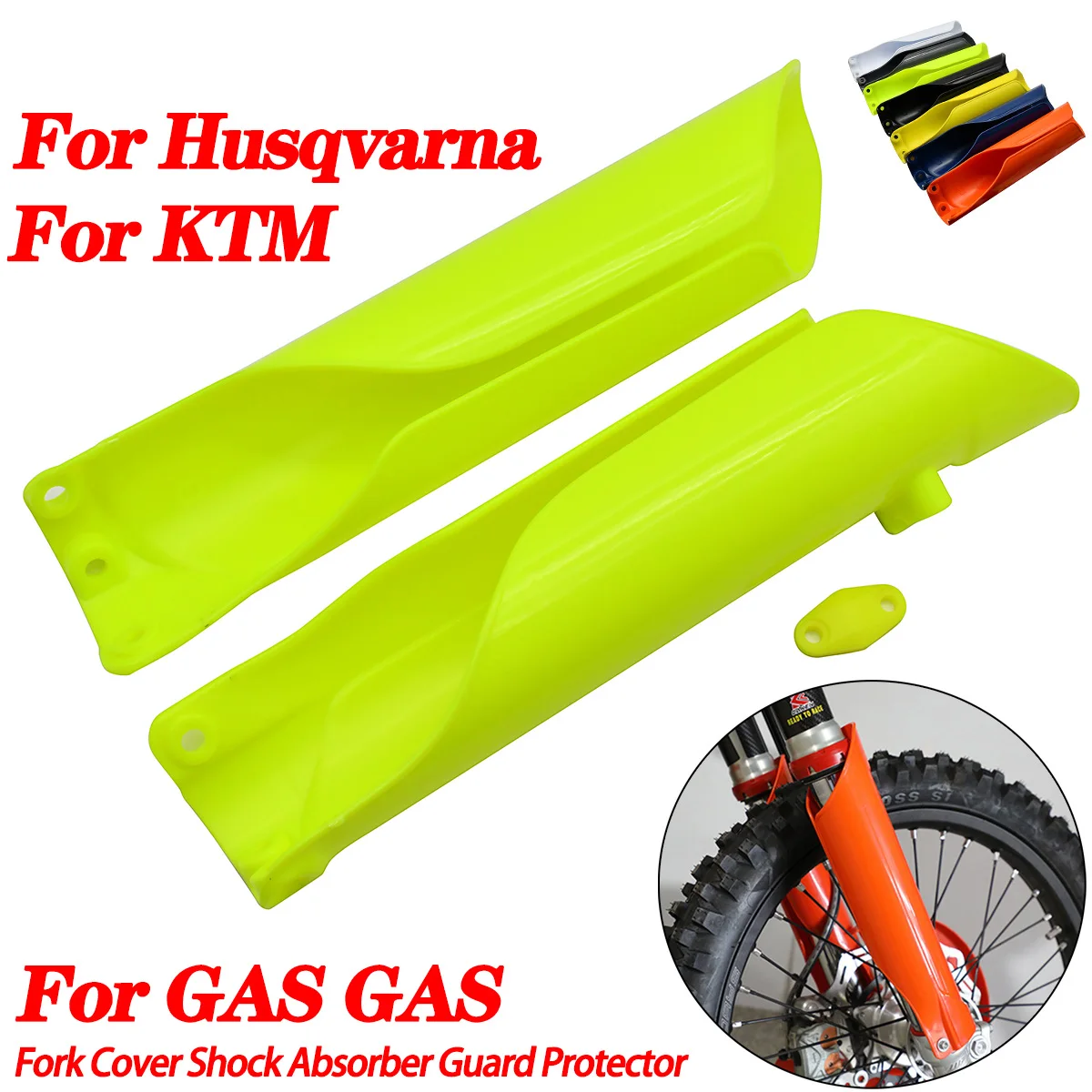 

Motocross Fork Cover Shock Absorber Guard Protector For KTM GAS EC EX MC FC TC TE TX FX FC EXC FE EXC-F SX SX-F 125 150 250 300