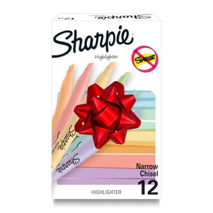 

Pocket Highlighters, Mild Colors,,Chisel Tip, 44 - School, Home, and Office Use, Teacher Supplies, Pack of 12