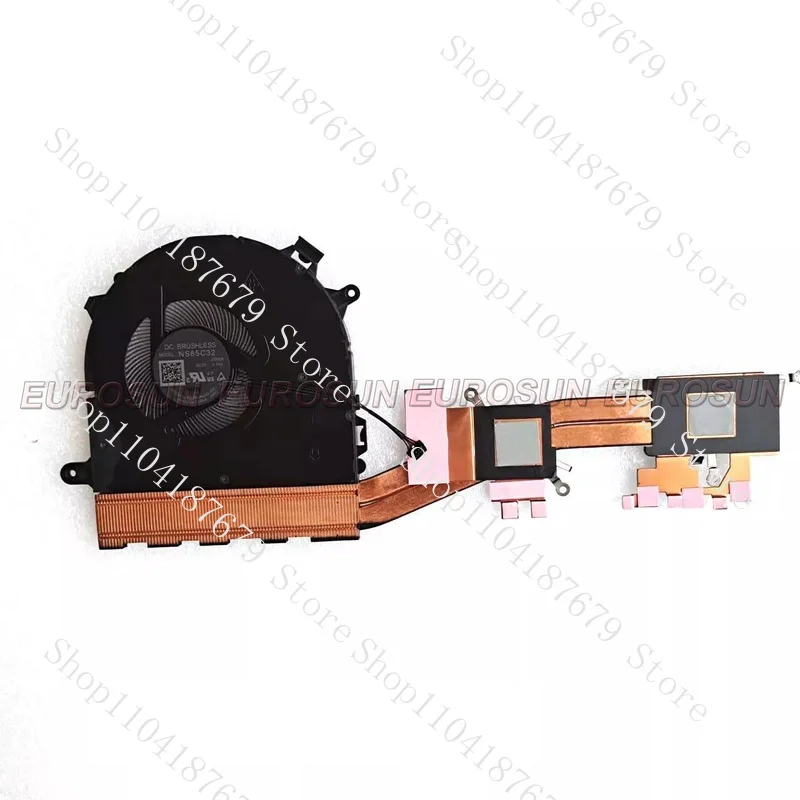 Новый радиатор процессора с тепловым модулем ThinkBook 15 G3 ACL DIS с вентилятором 5H40S20442