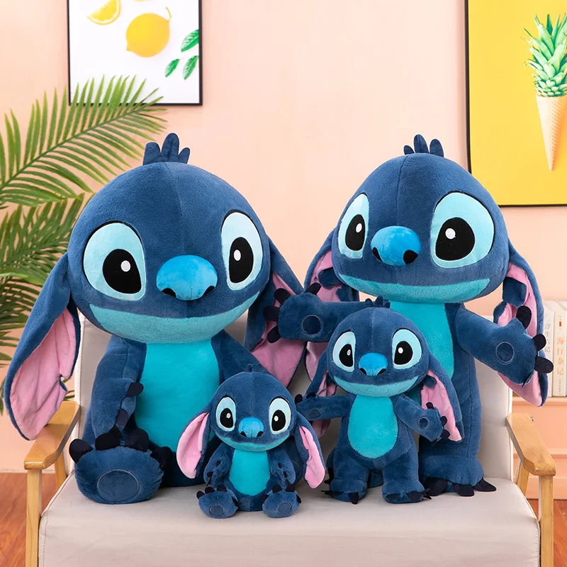 

35/60cm Stitch Plush Toy Cute Plush Stuffed Toy Children'S Soft Pillow Children'S Birthday Gift Kawaii Room Decoration