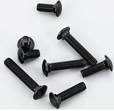 2~10Pcs Round Head Square Neck Coach Screws M8 M10 M12 Grade 8.8 Carbon Steel Carriage Bolts