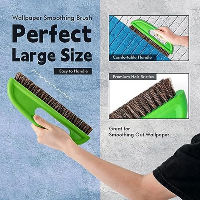 Professional Wallpaper Tool Kit Including Wallpaper Smoothing Brush, Seam Roller, Wallpaper Smoothing Tool, Vinyl Durable