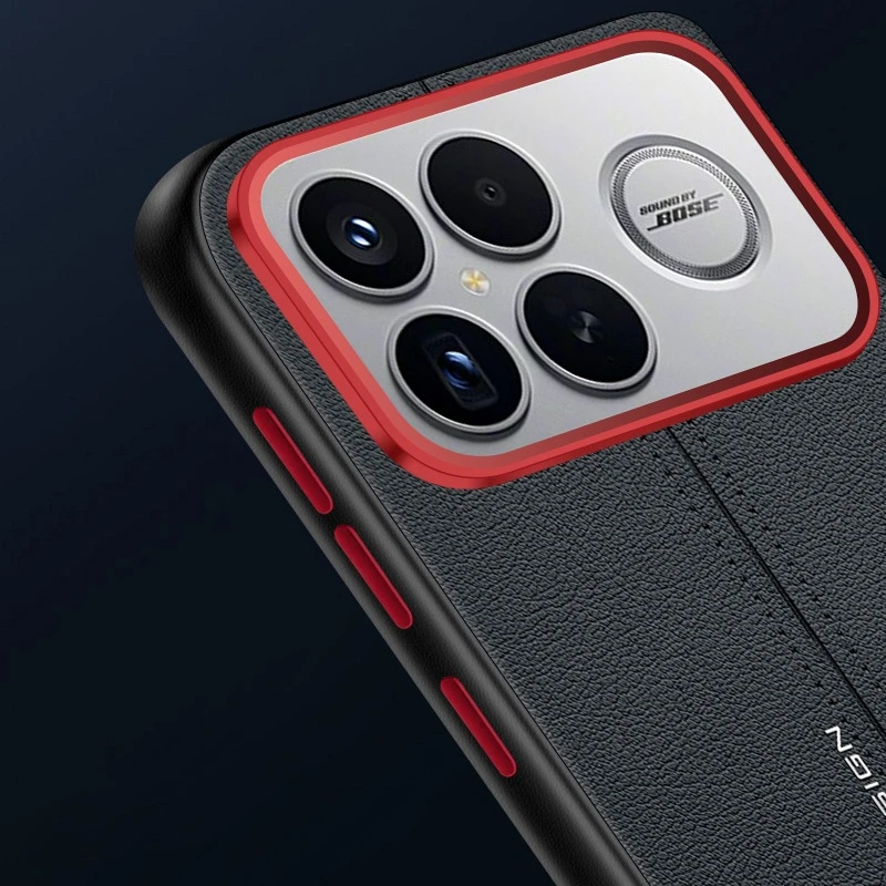 

For Xiaomi POCO F8 Ultra F8 Pro Case Business PU Leather + Soft TPU Edge Ultra Thin Cover for Poco F 8 Ultra