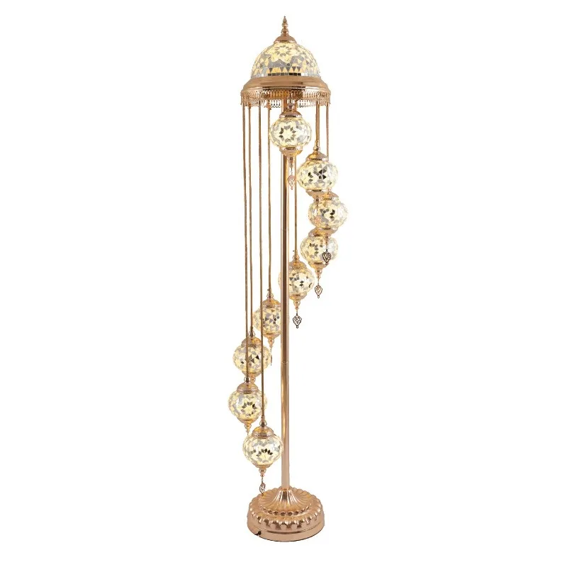 

Turkish retro floor lamp, exotic hotel, ambient decorative lamp, light luxury decorative lamp