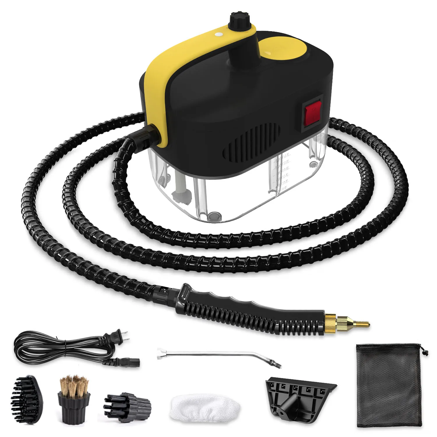 20252500w High Pressure Handheld Steam Cleaner Floor and Wall Steam Cleaner