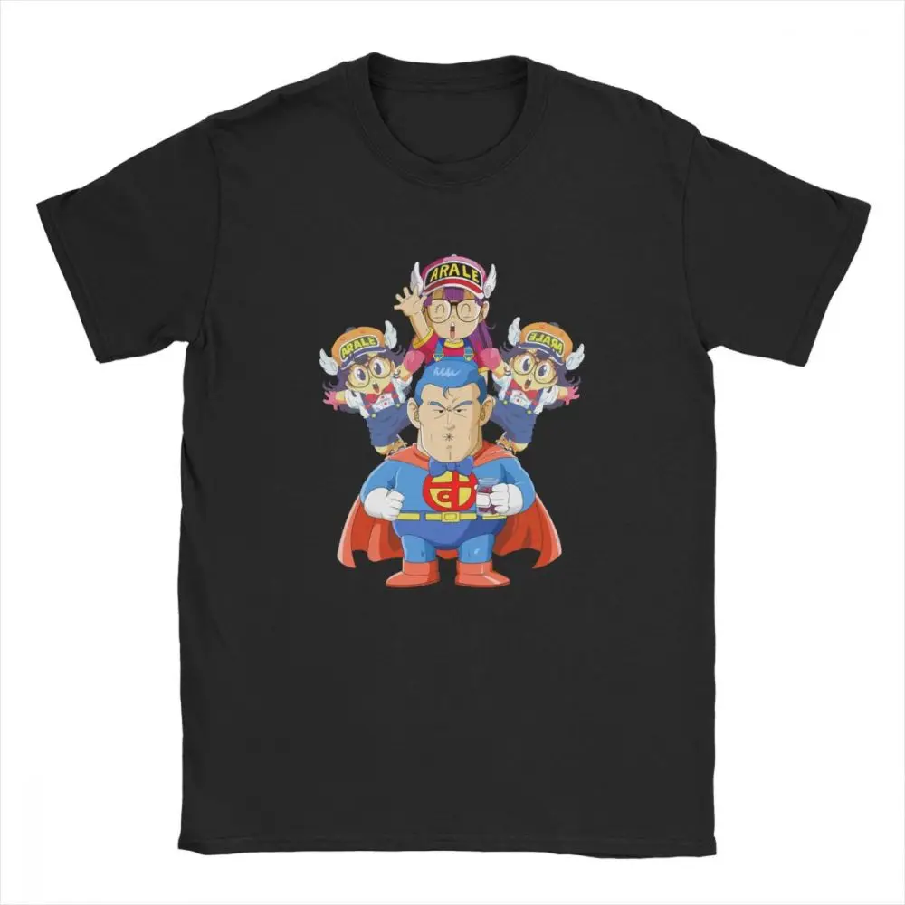 Dr. Slump And Arale T Shirts for Men Custom Printed Clothes Short Sleeve Casual Graphic T-Shirt Crewneck Luxury Cotton Tee Shirt