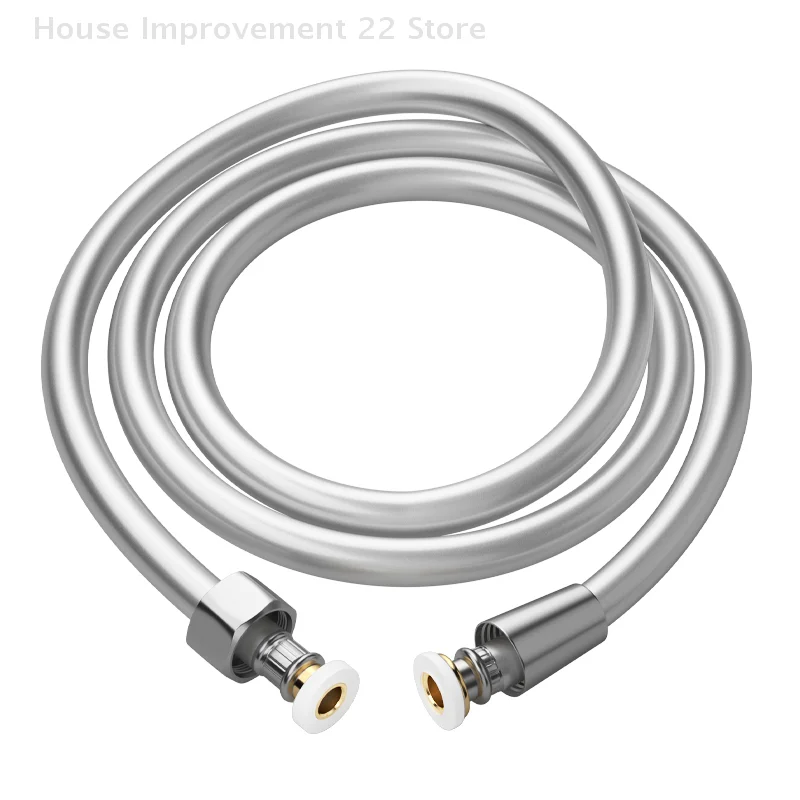 PVC Handheld Shower Head Hose Universal Flexible Anti Winding Explosion-proof Water Tube Bathroom Faucet Hose Extension Pipe