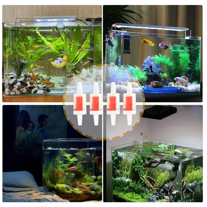 Oxygen Tank Valve Waterproof Fish Tank Oxygen Ring Air Pump Check Valve Oxygen Ring For Fish Tanks