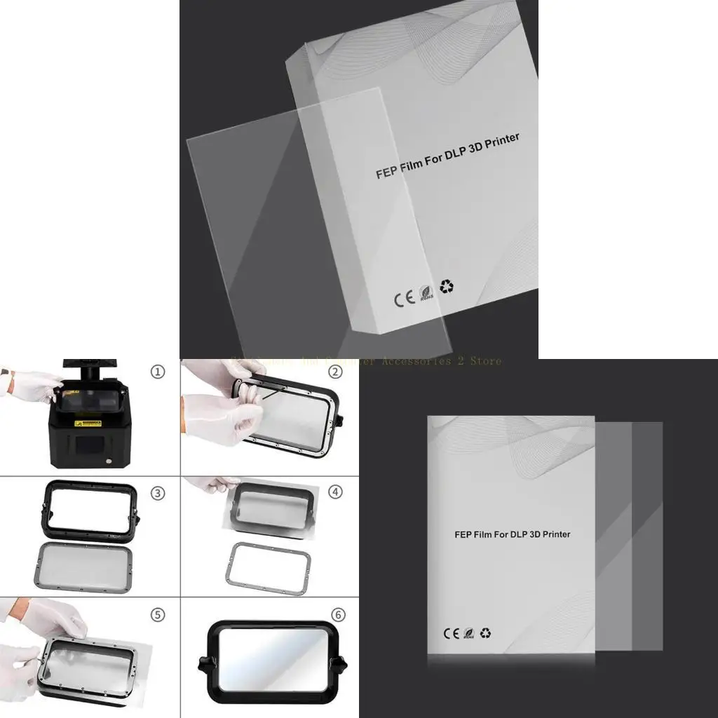 

SLA/LCD FEP -пленка 200x280x0.1mm FEP FEP -релиз для смолы принтер