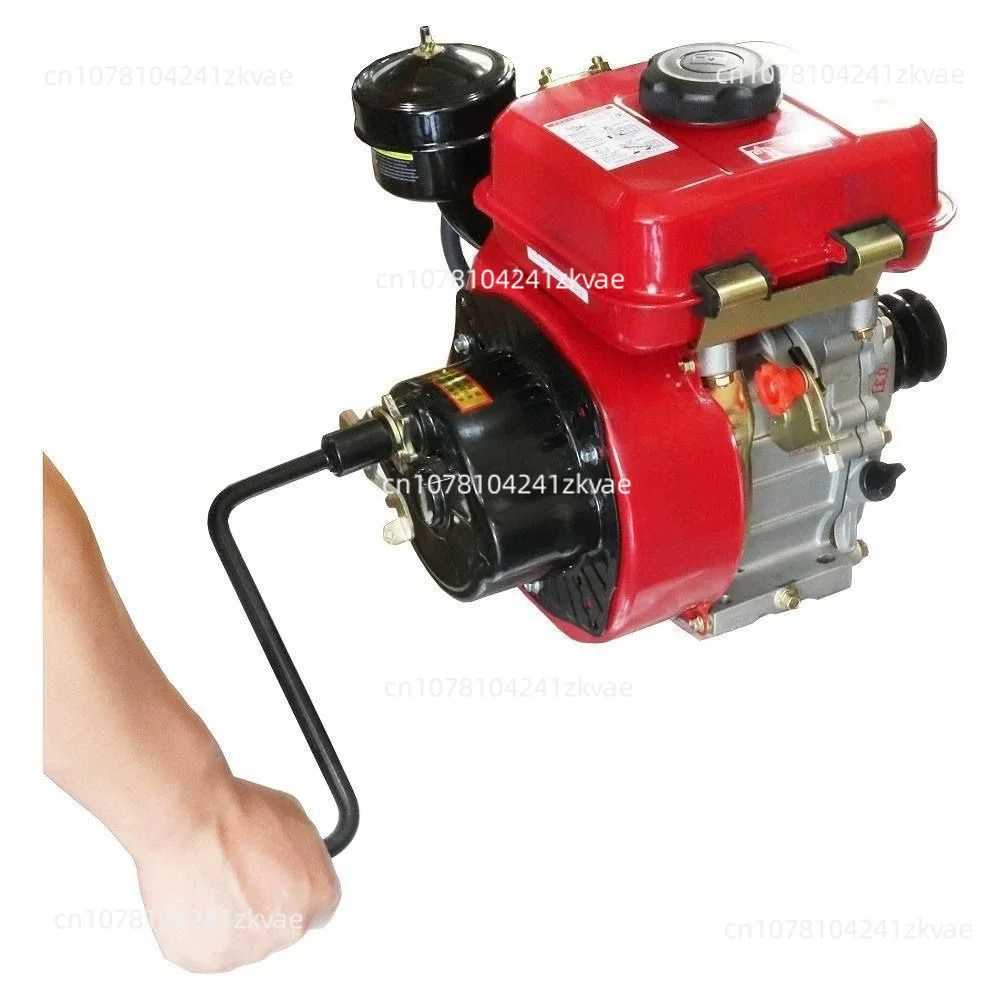High-Power Air-Cooled Diesel Engine Oil Tank for 168 Threshing Machine Agricultural Micro-Tiller Pumping Oil Pump Generator Head