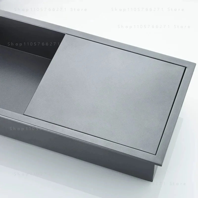 304 Stainless Steel Concealed Wall Niche Matte Black Wall Recessed Box Hotel Recessed Black Shower Niche Embedded