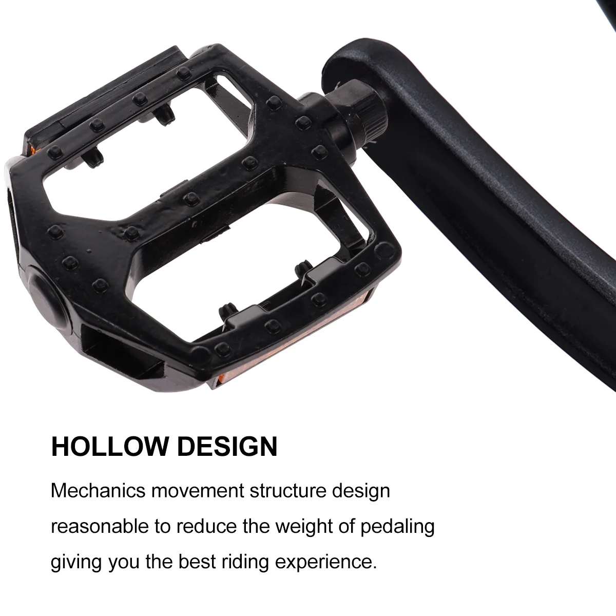 2 قطعة دواسات سبائك الألومنيوم تصميم جوفاء عدم الانزلاق عاكس الدراجات الدراجة اكسسوارات دواسة دواسة الدراجة الدواسات