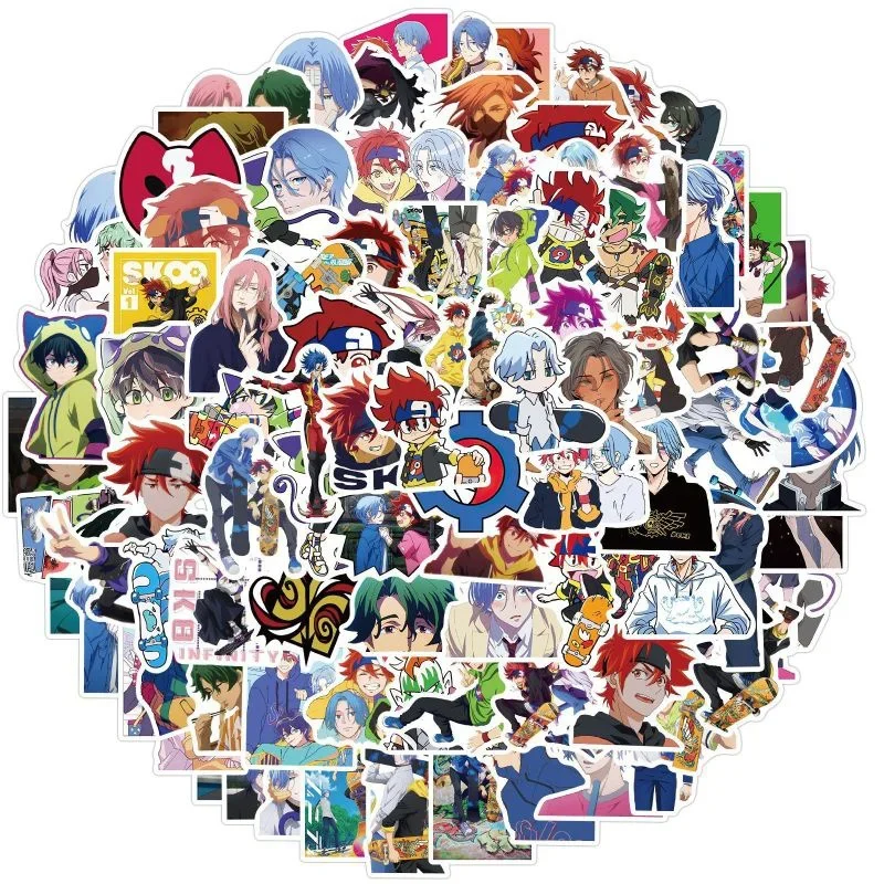 10/50/100pcs SK8 Anime Sticker Cartoon the Infinity Waterproof Graffiti Stickers DIY Decal