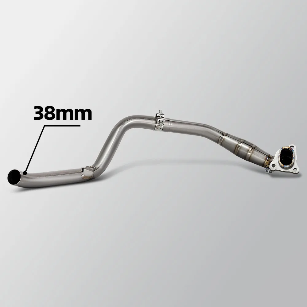 For Honda Forza750 NSS750 ADV750 2017-2024 Motorcycle Exhaust Modify Manifold Titanium Escape Front Pipe Compatible OE Muffler