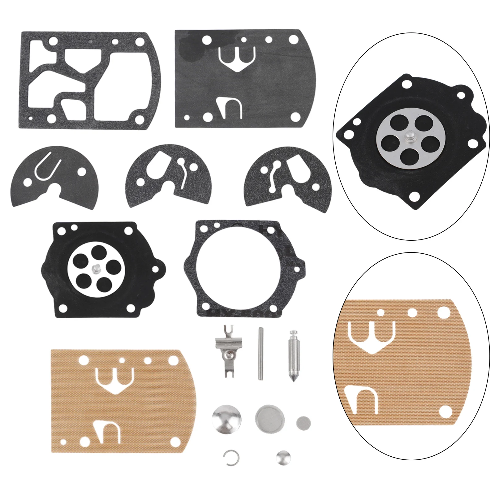 1 Set Carb-Rebuild Kit For WB37 For K10-WB CHAIN SAW Carburetor Gasket Spare Parts Repair Rebuild Kit Chainsaw Accessories