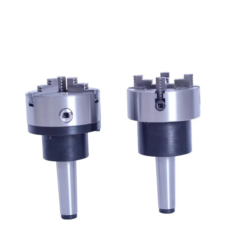 Morse Taper Arbor Rotary Chuck MT1 MT2 MT3 MT4 MT5 Fixed Chuck 3 Jaw 4 Jaw Chuck with MT Shank