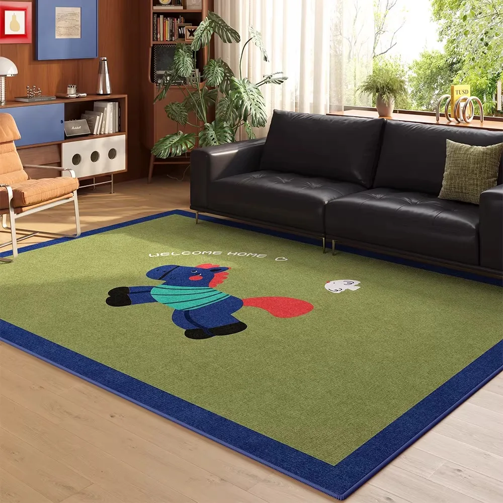 Cartoon Pony Carpet Living Room Large Area Mats Home Decoration Rugs for Bedroom Bedside Floor Mat 러그 Tapete Sala Alfombra Salón 3