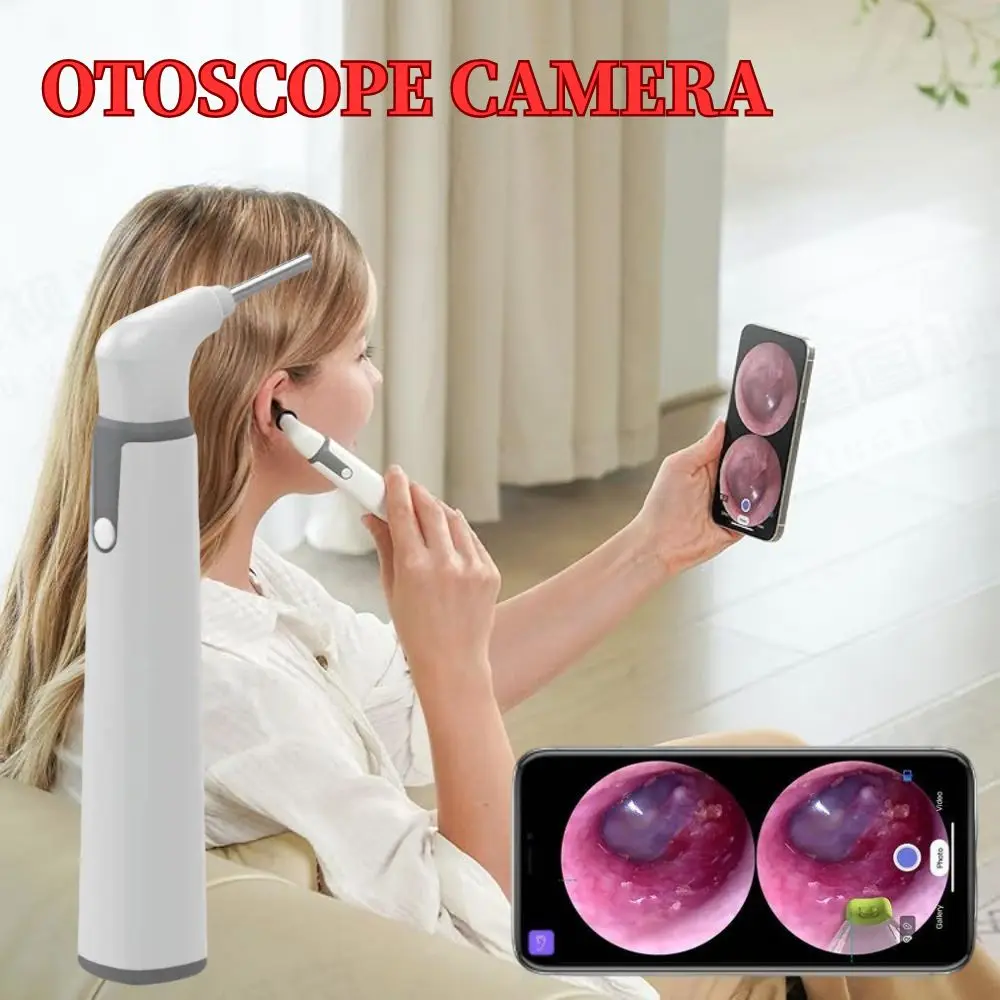 

3.9mm Wifi Earwax Video Endoscope Ear Pick Cleaner Cleaning Inspection Tools With Visible Cameras Digital Otoscope Earpick