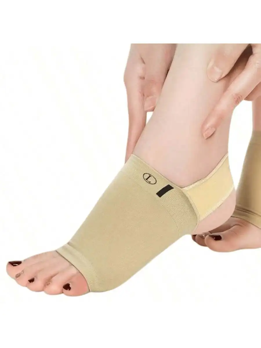 Silikon-Bogenstützeinlagen für Damen und Herren, Plattfußkorrektur, Plantarfasziitis-Schmerzlinderung, Socken mit Stützfunktion, orthopädische Einlagen – Detail 5