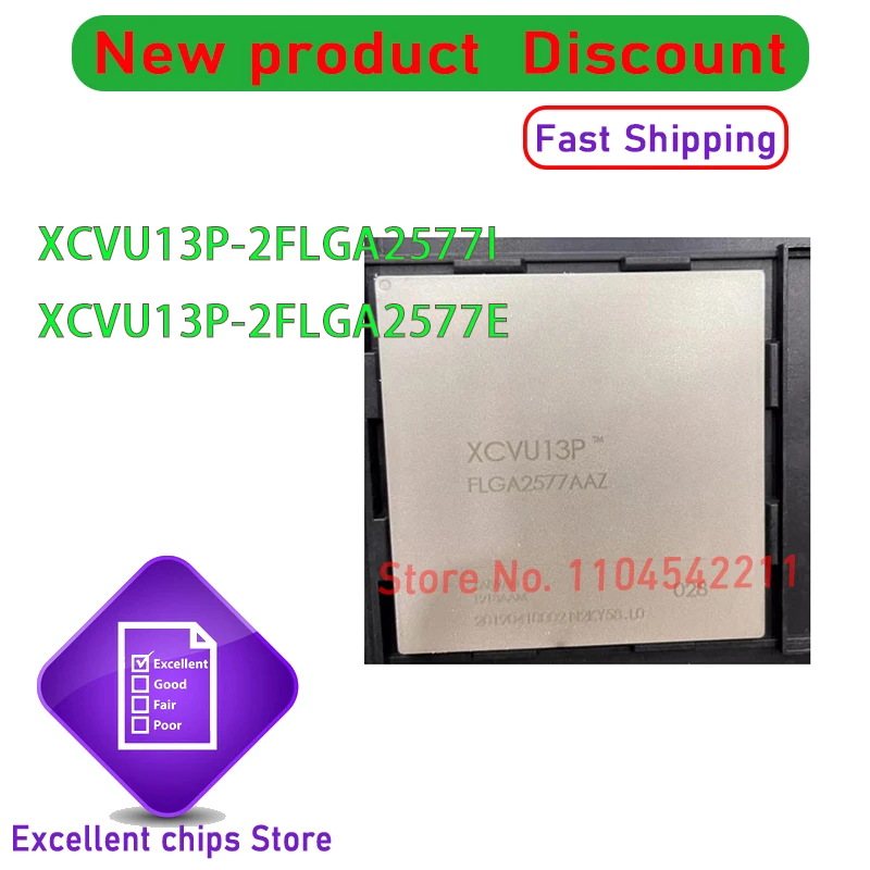 XCVU13P-2FLGA2577I XCVU13P-2FLGA2577E  2FLGA2577I 2FLGA2577E XCVU13P BGA New original  1PCS
