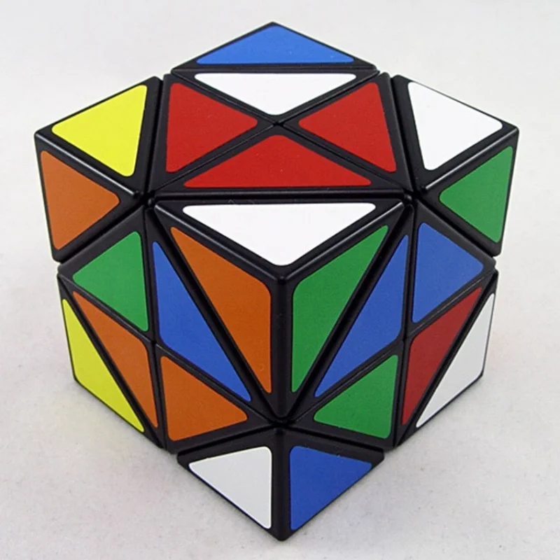 LanLan 헬리콥터 큐브 이상한 모양 매직 큐브 LanLan 스피드 큐브 스티커 장난감 Cubo Magico 어린이 선물 교육 완구