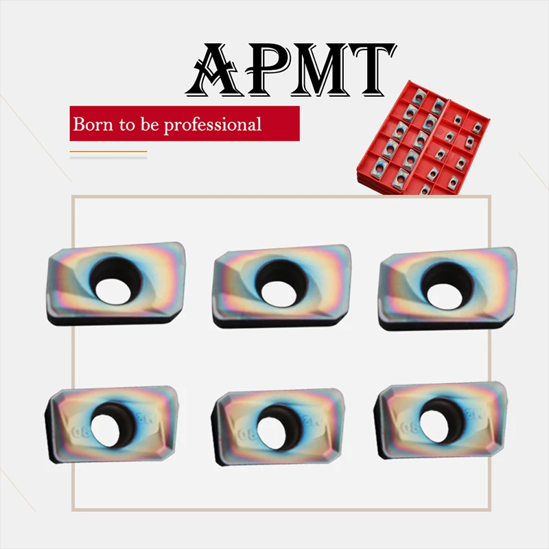 

Твердосплавная пластина APMT1135 APMT1604 PDER H2 M2, фрезерный токарный инструмент APMT, высококачественный станок с ЧПУ, карбидный токарный инструмент