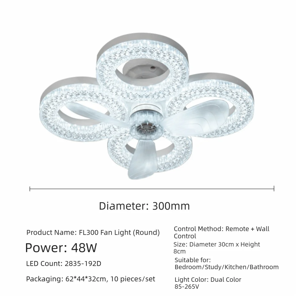 ventilateur-de-plafond-a-grand-volume-d'air-lumiere-led-dimmable-avec-base-a-vis-e27-2-en-1-5-6-pales-fonctionnement-silencieux-telecommande