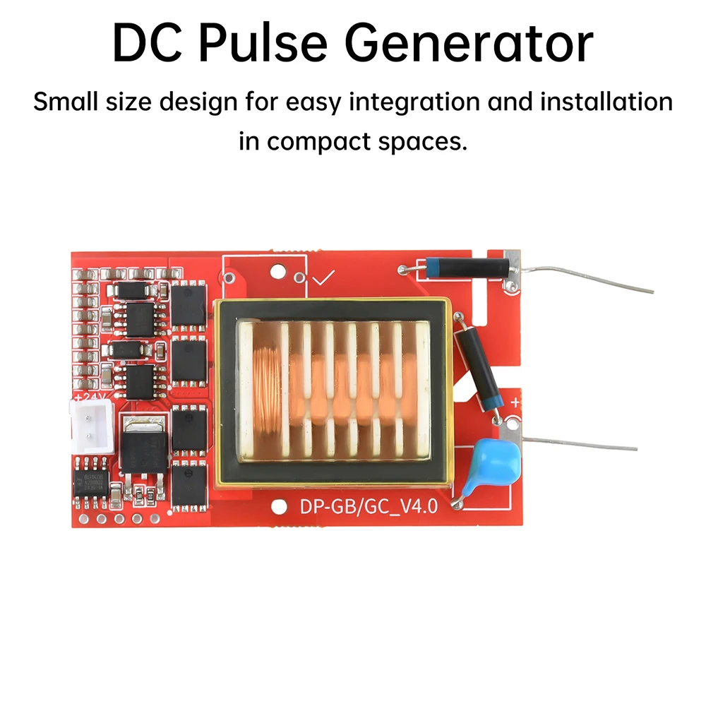 DC 9-24V to DC 10KV-20KV Arc Igniter High Voltage Generator Low Heat Coil Ignition Module Pulse Generator Electrical Transformer