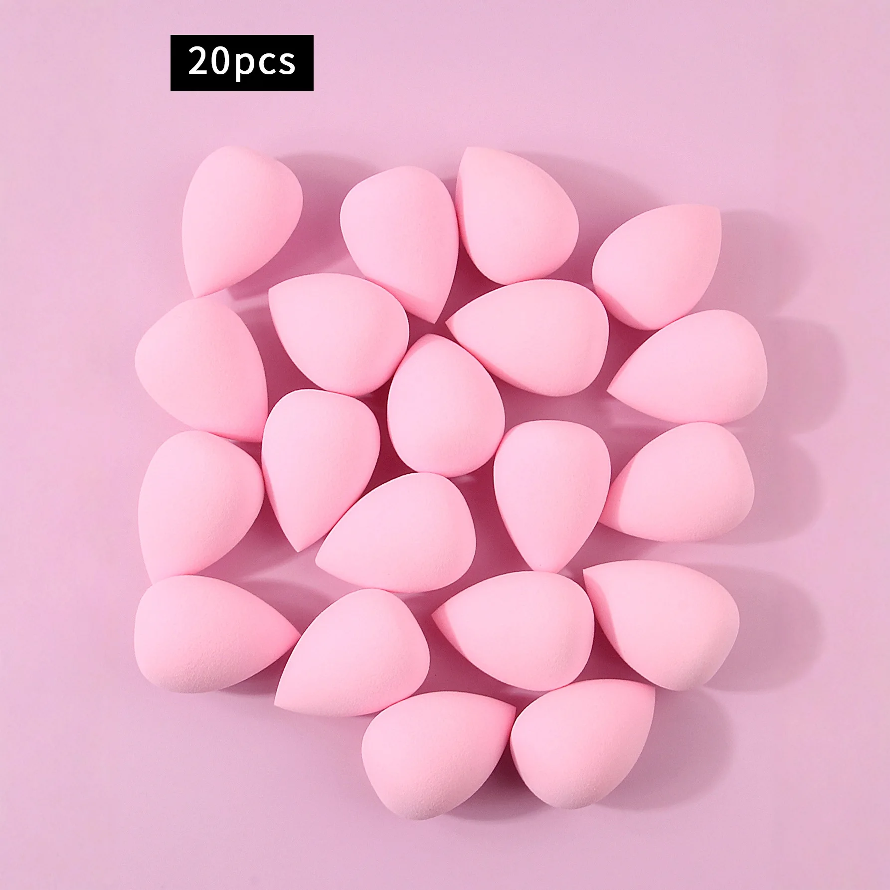 100/50/30/25/20/12 Stück XL Super Günstige Große Weiche Make-up Schwämme Beauty Egg Set, Kein Puderansammeln Tragbares Make-up Werkzeug