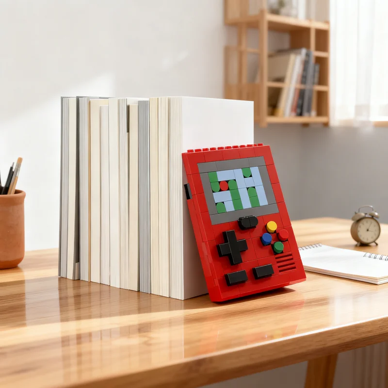 126 قطعة MOC والعتاد ألعاب الفيديو اكسسوارات الرجعية لعبة وحدة التحكم نموذج اللبنات لعبة البناء هدايا عيد الميلاد فكرة التعليم