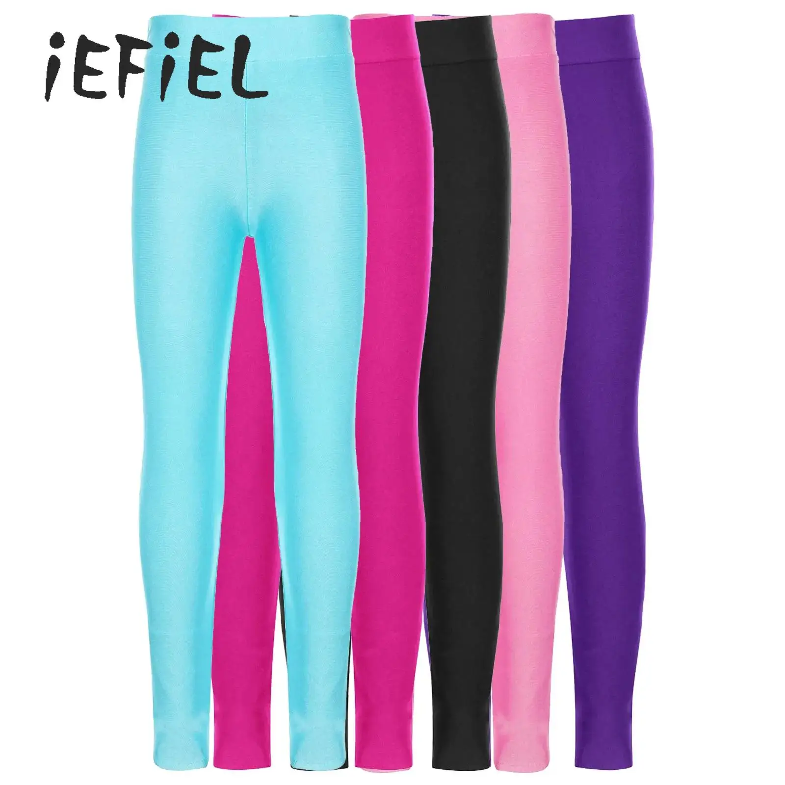 

Girls Rash Guard Leggings UV Protection Diving Skin Swimming Compression Pants High Waist Swim Tights Athletic Swimwear
