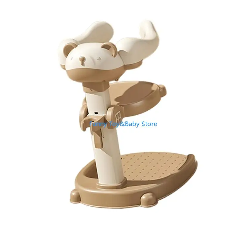

Baby Standing Shower Support 5 Level Height Adjustable Baby Shower Stand Infant Shower Support for Toddler 6 Months & Up C90B