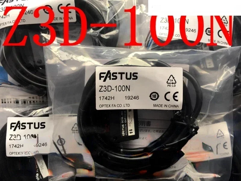 Japanese FASTUS Diffuse Reflective Optoelectronic Switch Z3D-100N Z3D-100P