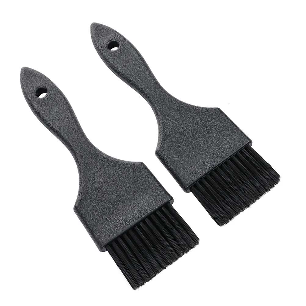 

2Pcs Hair Dyeing Brushes Premium Material Easy Clean Durable Salon Home Use Hair Coloring Tools Beard Dye Accessories