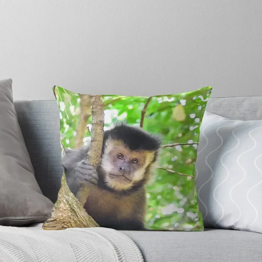 

Robust capuchin monkey Throw Pillow Pillowcases Cushion Covers Sofa Cushions Home Decor Pillow Decor pillow