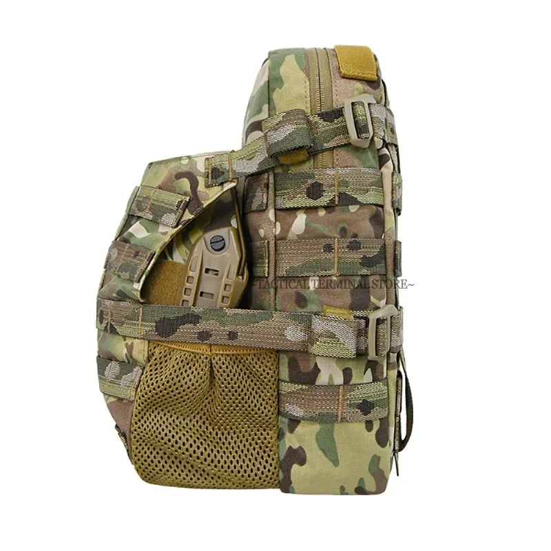 MOLLE Hydrations- und Helmtasche 3L Wasser-GP-Rucksack für taktische Plattenträger CPC AVS Weste Rücken-Zubehör Ausrüstungs-Erweiterungstasche – Detail 12
