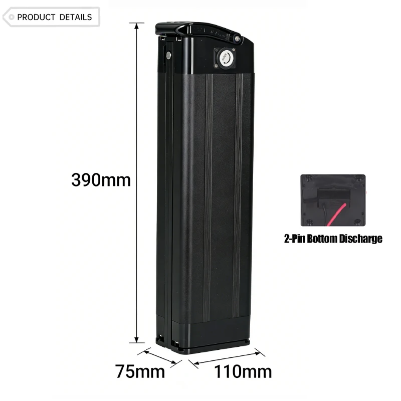 48v 52v 60v 72v SilverFish Bike Battery 48 Volt Batterie Vélo 36v 13Ah Duotts S26 Battery 20ah 30 40ah 50ah Lithium Battery Pack