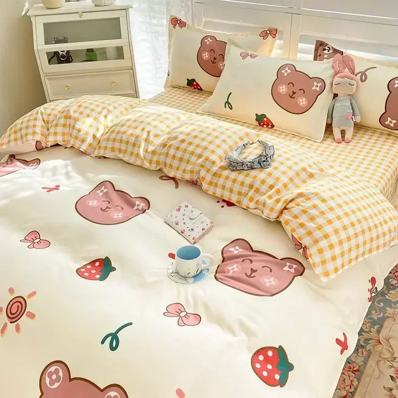 Warm Duvet Covers Suitable for Various Skin Types in Autumn Winter Spring Soft Bedding Covers Suitable for All Seasons Bed Sack