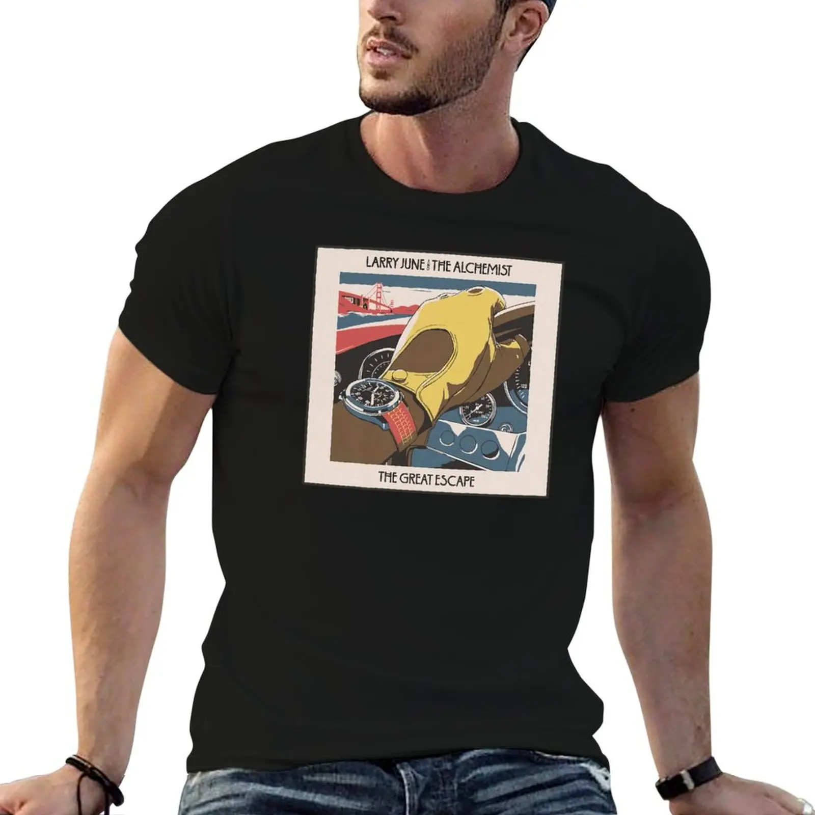 

June t t soft shirts Larry shirts cotton for designer T-Shirt man