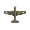 Eachine P-40 P40 ファイター V2 400mm 翼幅 2.4GHz 4CH EPP 6 軸ジャイロ ワンキー U ターン曲技飛行 RC 飛行機 BNF/RTF 初心者用 4